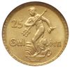 25 guldenów 1930, Berlin, Posąg Neptuna, złoto, Parchimowicz 71, Jaeger D.11, moneta wybita stempl..