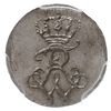 1 gröschel 1808, Kłodzko, Aw: Monogram, Rw: Nominał i data, poniżej litera G, AKS 50, moneta w pud..