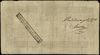 5 talarów 1.12.1810, podpis komisarza Badeni, nu