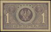 1 marka polska 17.05.1919, seria IAW, numeracja 