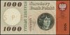 1.000 złotych 29.10.1965, na stronie głównej poziomo pomarańczowe SPECIMEN, na odwrotnej ukośnie p..