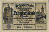 Der Senat der Stadtgemeinde Danzig, 10.000 marek 20.03.1923, numeracja 093641, Miłczak G5, Jabł. 3..