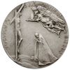 Paweł VI - medal niedatowany (1965) z okazji II Soboru Watykańskiego, Aw: Klucze Piotrowe i pastor..