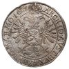 talar, 1626, Praga, Aw: Postać cesarza i napis w