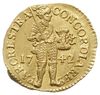 Utrecht, dukat 1742, Purmer Ut25, Delm. 965, złoto 3.45 g, bardzo ładnie zachowany