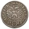 dicken 1623, z popiersiem św. Leodegara, HMZ 2-635.p, Divo/Tobler 1171, srebro 8.40 g, małe zacięc..