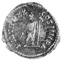 denar, Aw: Głowa cesarza w wieńcu w prawo i napis ANTONINVS PIVS GE.. M,Rw: Stojący Jupiter i napi..