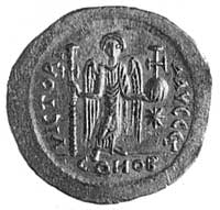 solidus, Aw: Popiersie cesarza w zbroi i diademi