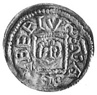 denar, Aw: Książę na tronie, Rw: Głowa w ramce, Kop.I -RR-, Str.51.a.