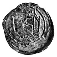 denar jednostronny, Aw: Książę na tronie, Kop.III.2. -RR-, Str.l76b.