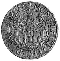 ort 1611, Gdańsk, Aw: Popiersie i napis, Rw: Herb Gdańska i napis, Kop.I.4 -RR-,Gum.1382