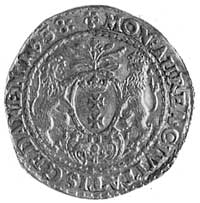 dukat 1638, Gdańsk, Aw: Popiersie i napis, Rw: Herb Gdańska i napis, Kop.I.5-RR-, Gum.1602, Fr.15,..