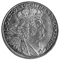 ort 1755, Lipsk, j.w., Kop.II.3b, Gum.2161, moneta w stanie gabinetowym