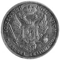 10 złotych 1823, Warszawa, j.w., Plage 26, Dav.2