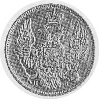 3 ruble= 20 złotych 1834, Petersburg, Aw: Orzeł carski, Rw: Nominał, powyżej napis, Plage 299, Fr...