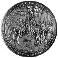 medal sygnowany S.D. (Sebastian Dadler) wybity w 1636 r. dla upamiętnienia uwolnienia Smoleńska z ..
