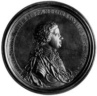 medal pamiątkowy niesygnowany (Maria Lorenzo Weber) ku czci FryderykaChristiana, syna Augusta III,..
