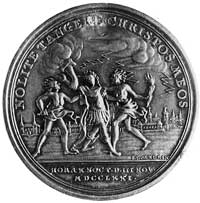 medal sygnowany I L Oexlein wybity w 1772 r. w N