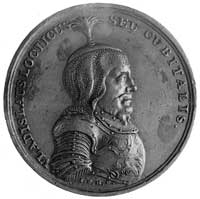 medal Holzhaeussera - Władysław Łokietek, Aw: Popiersie króla i napis wokół, Rw:Napis, H-Cz.3420 R..