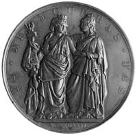 medal autorstwa Barre’a wydany przez Komitet Bru