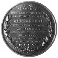 medal sygnowany przez J. Minheymera wybity z okazji otwarcia AkademiiMedyczno-Chirurgicznej w Wars..