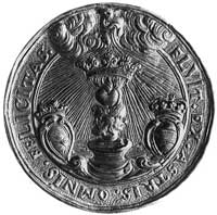 medal odlewany i cyzelowany na pamiątkę zaślubin księcia Karola Lotaryńskiegoi Eleonory Marii, sio..