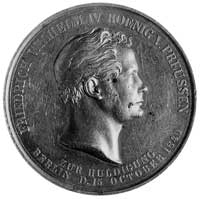 medal sygnowany C. PFEUFFER wybity w 1840 r. z o