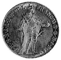 dukat 1797, Krzemnica, Aw: Stojący cesarz i napi