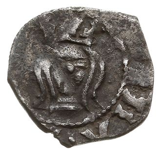 denar, Aw: Portret Matki Boskiej w koronie, woko