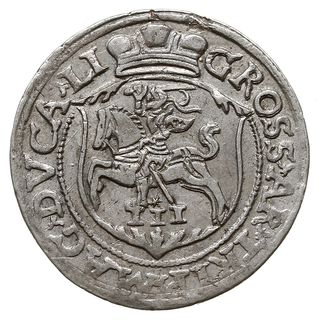 trojak 1563, Wilno, na awersie odmiana napisu SI