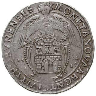 talar 1631, Toruń, Aw: Półpostać króla w prawo i