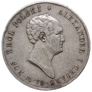 10 złotych 1823, Warszawa, srebro 30.90 g, Plage