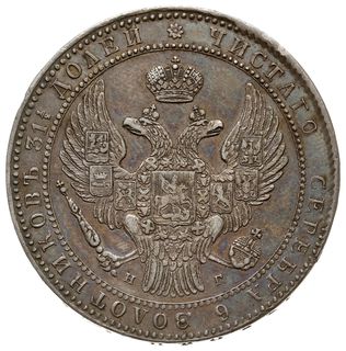 1 1/2 rubla = 10 złotych 1836 НГ, Petersburg, la