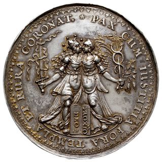 medal autorstwa Jana Höhna starszego, wybity oko