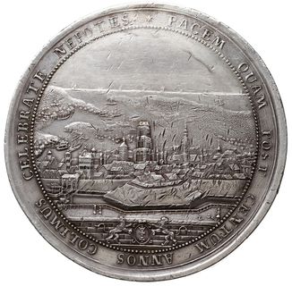 August III, medal z okazji stulecia Pokoju Oliws