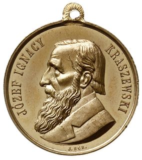 medalik z uszkiem autorstwa Johanna Schwerdtnera