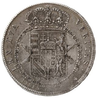 10 paoli (francescone) 1794, Florencja, Dav. 1521, CNI XII/447/19, srebro 27.11 g, patyna
