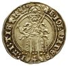 floren z lat 1418-1429, Aw: W czwórlistnej rozecie pięć tarcz herbowych, wokoło napis DNS BEThN' I..