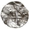 denar, Aw: Głowa króla w koronie na wprost, Rw: Krzyż z kulkami w kątach, Dbg. 578, Kluge 63, Ilis..