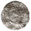 denar 1009-1024, mincerz Ag (ECHO), Aw: Popiersie w prawo, Rw: Krzyż z kulkami, klinem i kółkiem w..
