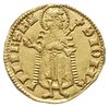 goldgulden (floren) z lat 1342-1353, mincerz Lorand, Aw: Lilia typu florenckiego, wokoło LODOVICI ..