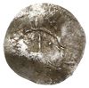 naśladownictwo typu łupawskiego denarów saksońskich z przełomu X / XI wieku, Aw: Krzyż, w kątach k..