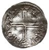 denar naśladujący typ long cross Aethelreda II, Aw: Popiersie w lewo, ODTLIALNDDOEX, Rw: Długi krz..