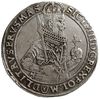 talar 1631, Bydgoszcz, Aw: Wąska półpostać króla w prawo, miecz przebija” kryzę, poniżej herb Półk..
