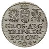 trojak 1594, Malbork, Iger M.94.3.a (R3), data przedzielona pierścieniem (znakiem mincerza Kacpra ..
