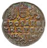 trojak 1597, Lublin, Iger L.97.17.a (R6), bardzo ładny i bardzo rzadki typ monety z datą przy herb..