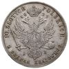 10 złotych 1823, Warszawa, srebro 30.90 g, Plage 26, Bitkin 822 (R), Dav. 248, Berezowski 25 zł, d..