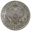5 złotych 1832, Warszawa, Plage 41, Bitkin 989, Berezowski 7.50 zł, awers monety przetarty, ale  d..