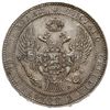 1 1/2 rubla = 10 złotych 1833 НГ, Petersburg, odmiana z szeroką koroną, Plage 313, Bitkin 1083, pa..