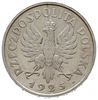 5 złotych 1925, Konstytucja, odmiana z 81 perełkami i znakiem mennicy, srebro 24.91 g, Parchimowic..